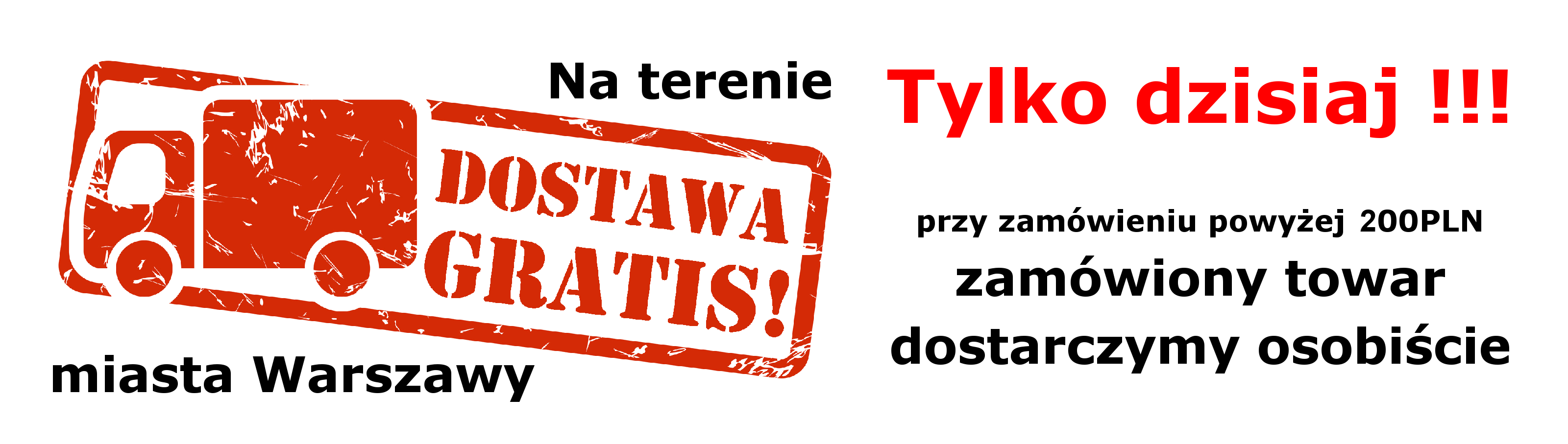 Dostawa gratis